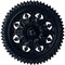 Ekena Millwork York Ceiling Medallion (Fits Canopies up to 3 5/8"), Hnd-Painted Midnight Dream, 21 5/8"OD x 2 1/2"P CM21YOMDF - alternate 1